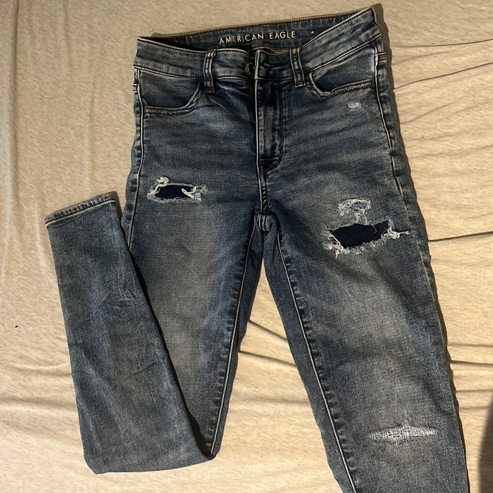 American Eagle super stretch jeans